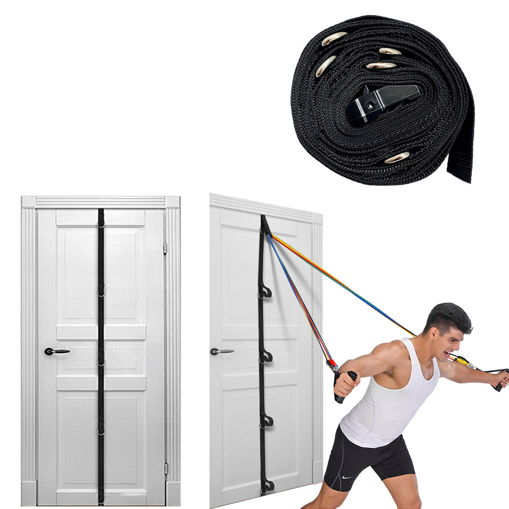 Multi-Point Door Anchor Strap for Resistance Band Workouts