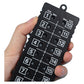 2pcs 18 Hole Golf Score Counter Stroke Counter-Black and Red