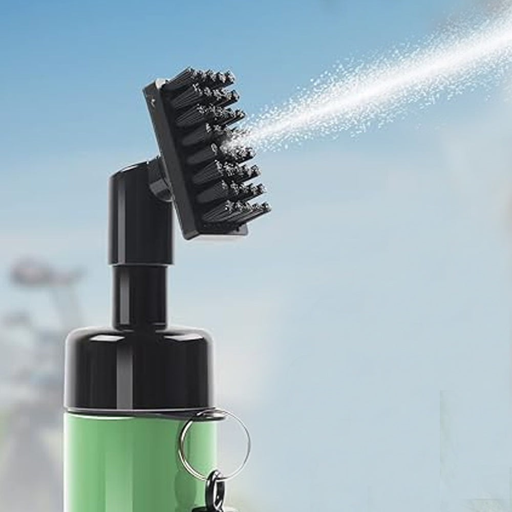Golf Club Groove Cleaning Brush with Squeeze Bottles
