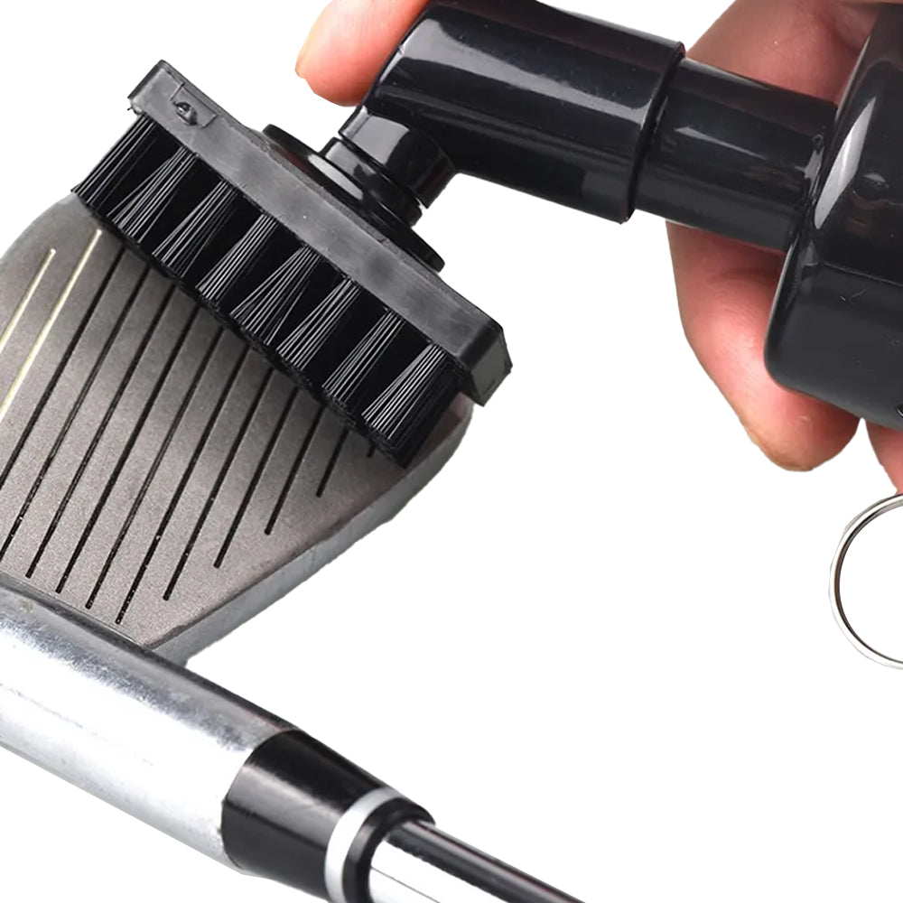 Golf Club Groove Cleaning Brush with Squeeze Bottles
