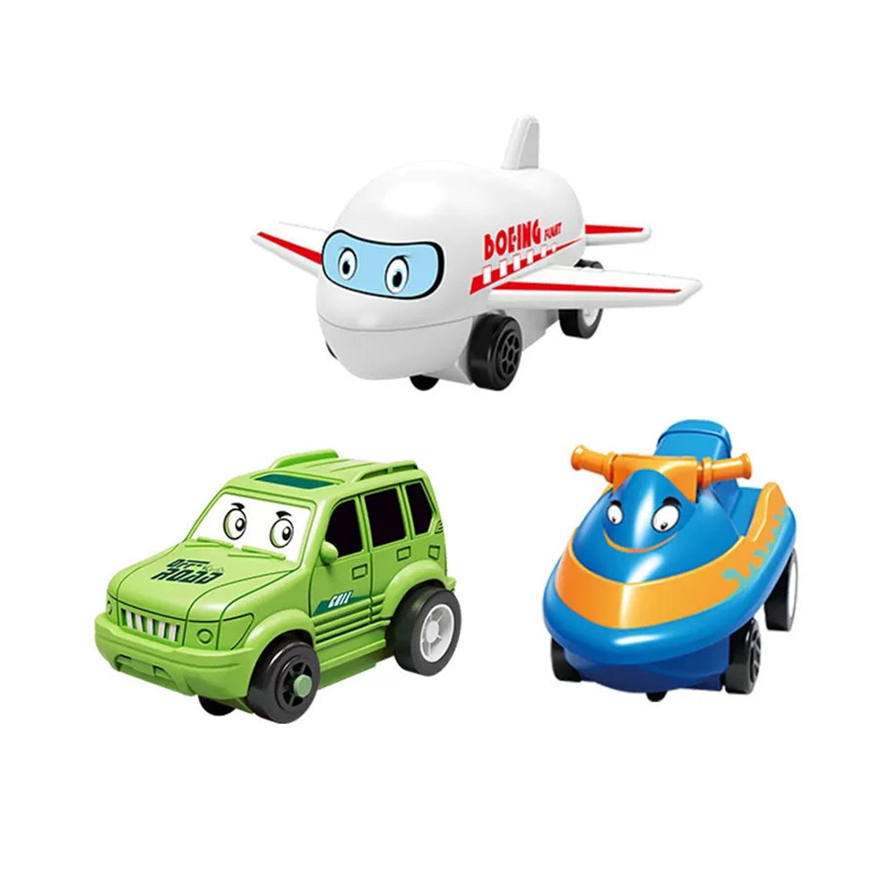 13-Piece DIY Assembling Electric Puzzle Track Car Play Toys