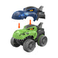 Changeable Track LED Light Up Dinosaur Race Car Flexible Race Track Electric Dinosaur Car Toy
