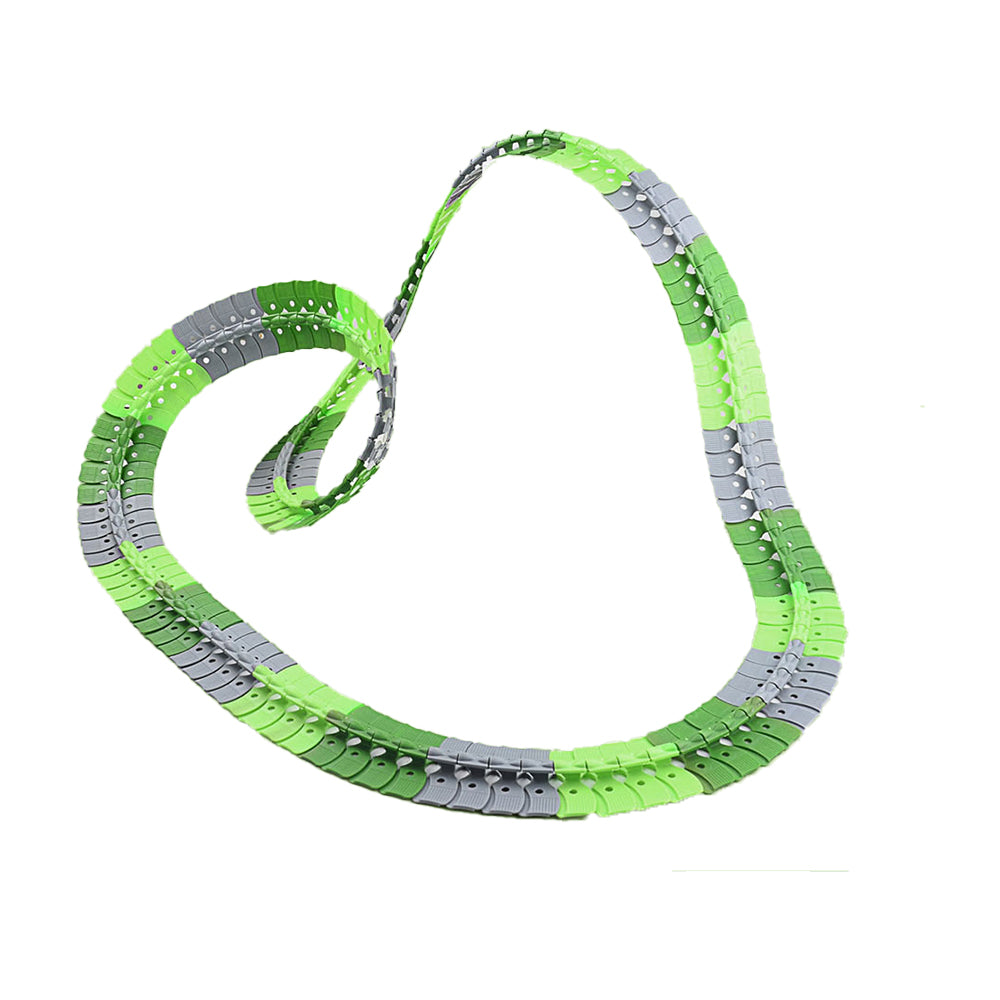 Changeable Track LED Light Up Dinosaur Race Car Flexible Race Track Electric Dinosaur Car Toy