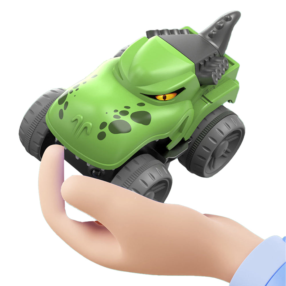 Changeable Track LED Light Up Dinosaur Race Car Flexible Race Track Electric Dinosaur Car Toy