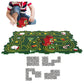 Christmas DIY Assembling RailCar Building Toys Set Puzzle Track Car Play Set Kid Gift