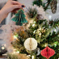 Christmas Tree Honeycomb Ball Hanging Pendant