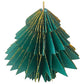 Christmas Tree Honeycomb Ball Hanging Pendant