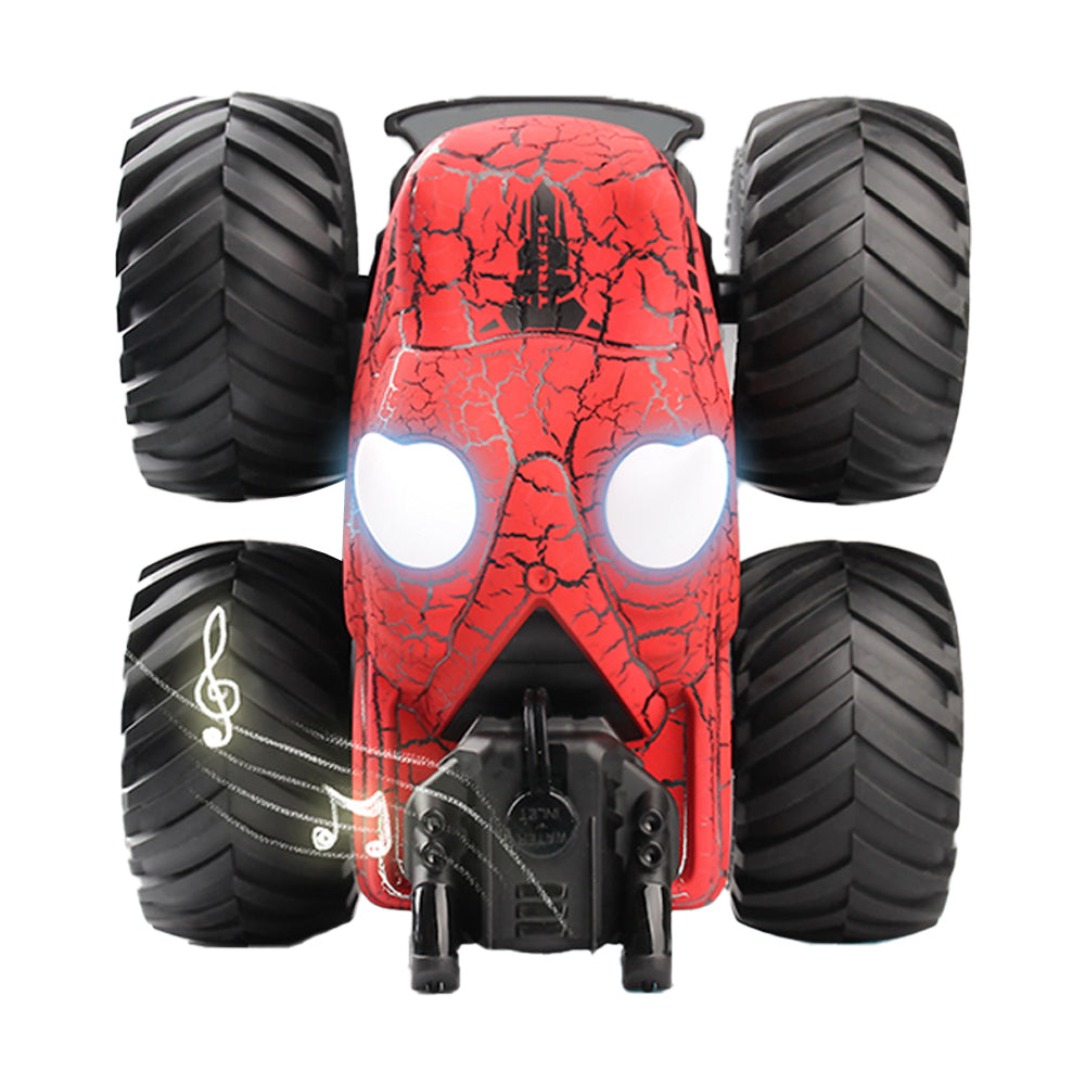 Dinosaur Toys RC Stunt Car 360 Degree Rolling Twister with Light