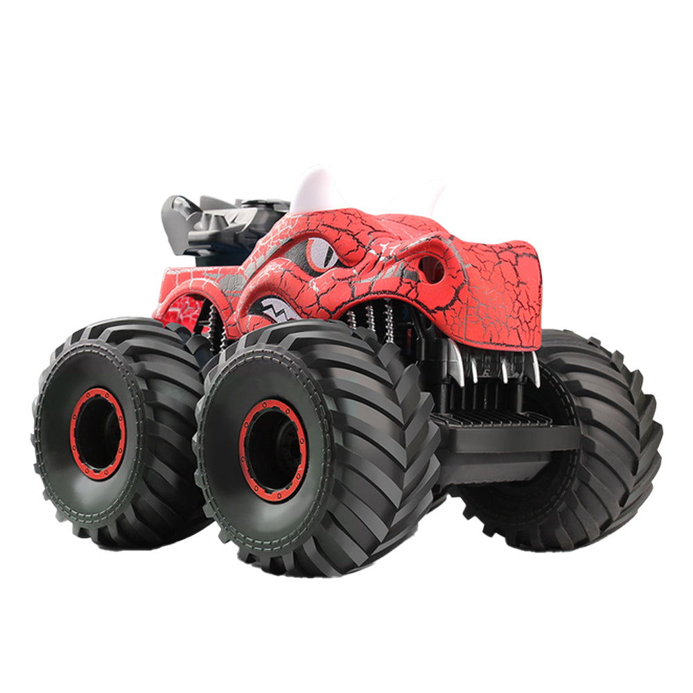 Dinosaur Toys RC Stunt Car 360 Degree Rolling Twister with Light