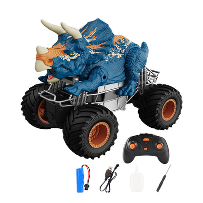 2.4GHz Dinosaur Toys RC Off Road Car with Spray Mist