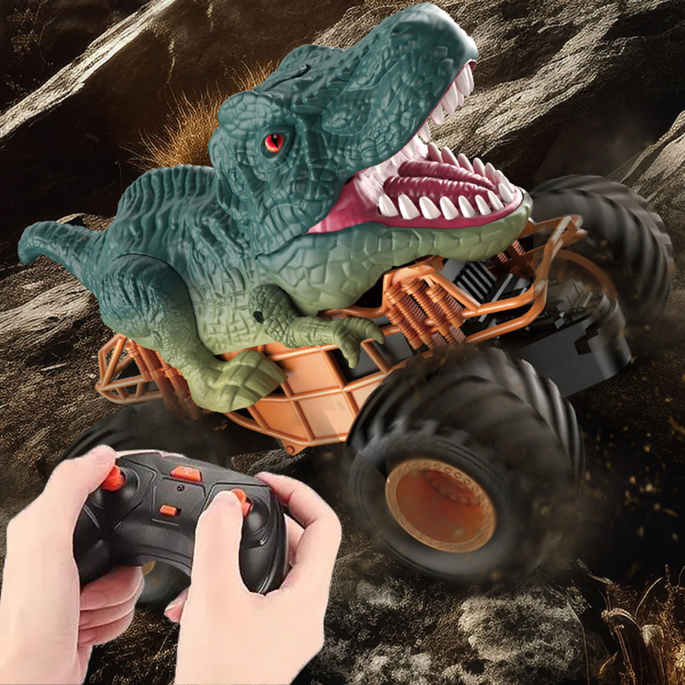 2.4GHz Dinosaur Toys RC Off Road Car with Spray Mist