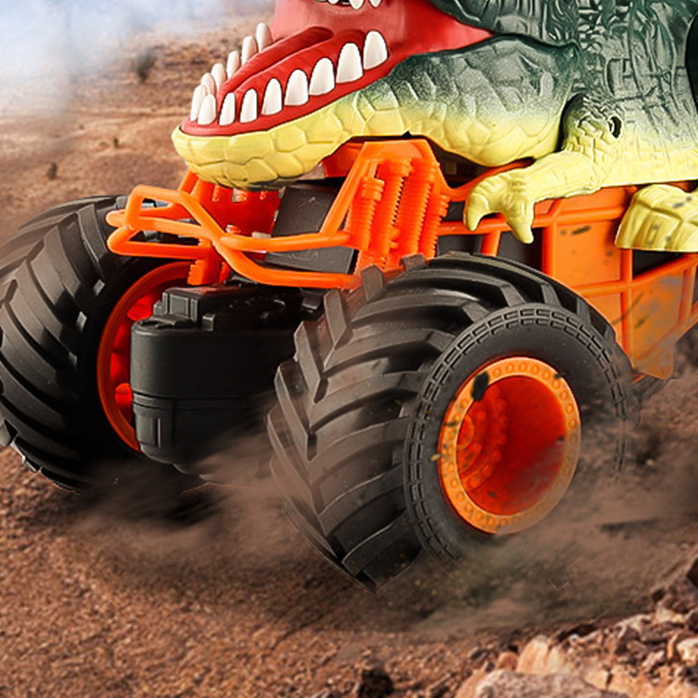 2.4GHz Dinosaur Toys RC Off Road Car with Spray Mist