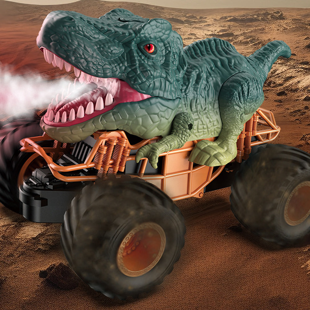 2.4GHz Dinosaur Toys RC Off Road Car with Spray Mist
