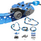 Changeable Track LED Light Up Shark Race Car Flexible Race Track Electric Shark Car Toy