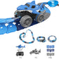 Changeable Track LED Light Up Shark Race Car Flexible Race Track Electric Shark Car Toy