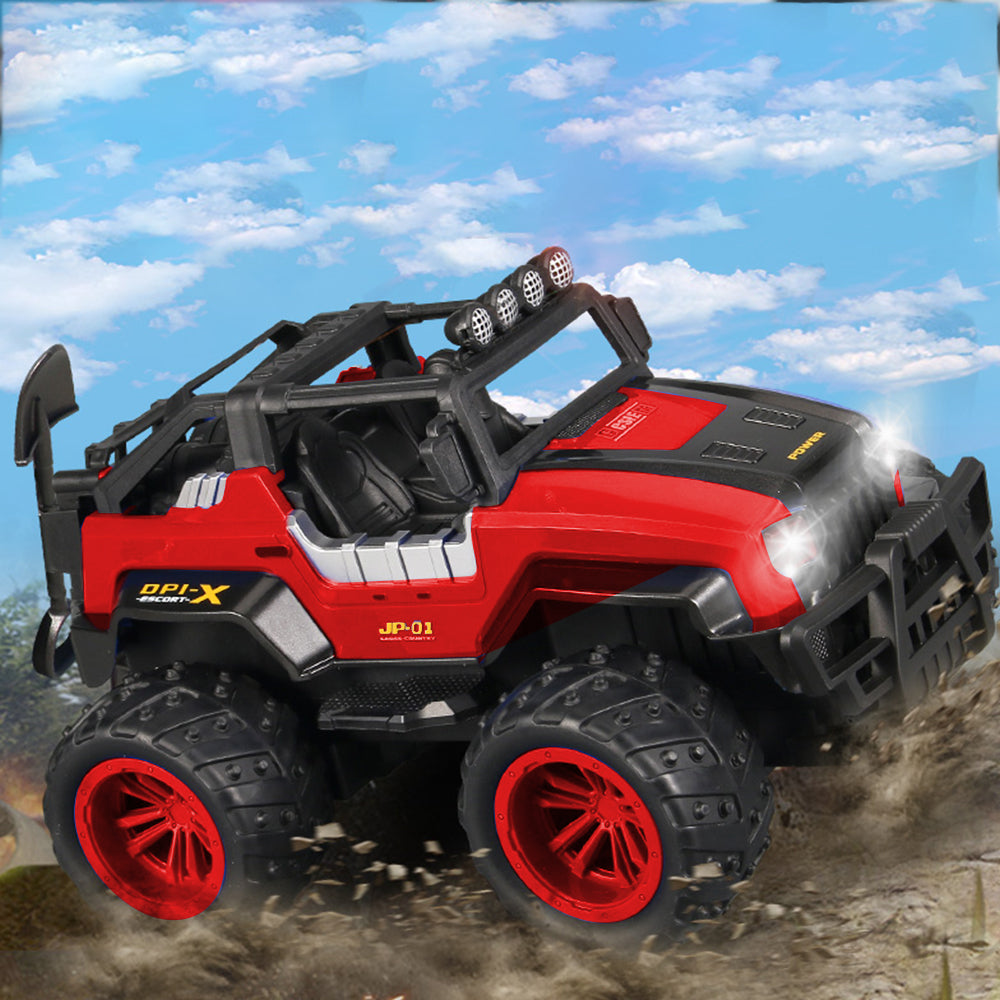 RC Cars Kids Remote Control Toys Car 2.4 GHz LED Light Off Road Monster RC Trucks