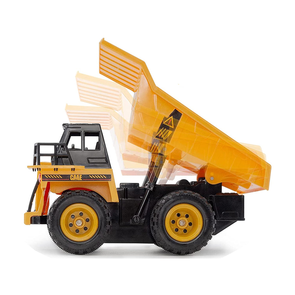 Top Race Remote Control Dump Truck 6 Channel Electric Radio Control Construction Vehicles