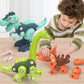 Set of 4 Pieces Take Apart Drill Toy DIY Assembled Dinosaur Toys