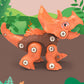 Set of 4 Pieces Take Apart Drill Toy DIY Assembled Dinosaur Toys