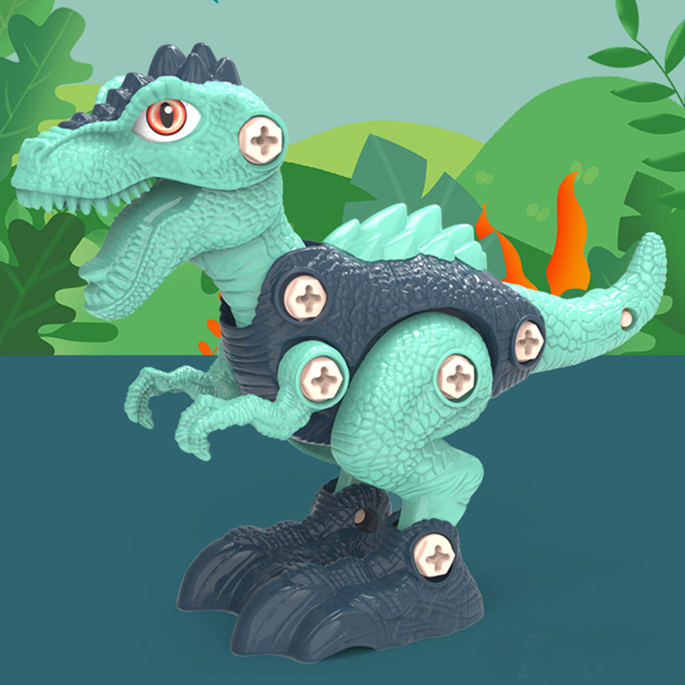 Set of 4 Pieces Take Apart Drill Toy DIY Assembled Dinosaur Toys