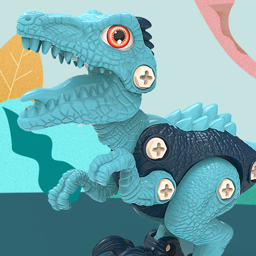 Set of 4 Pieces Take Apart Drill Toy DIY Assembled Dinosaur Toys
