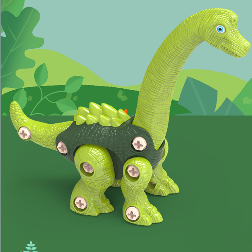 Set of 4 Pieces Take Apart Drill Toy DIY Assembled Dinosaur Toys