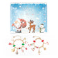 24 Days Christmas Advent Calendar DIY Bracelet Jewelry Making Kit-Gold