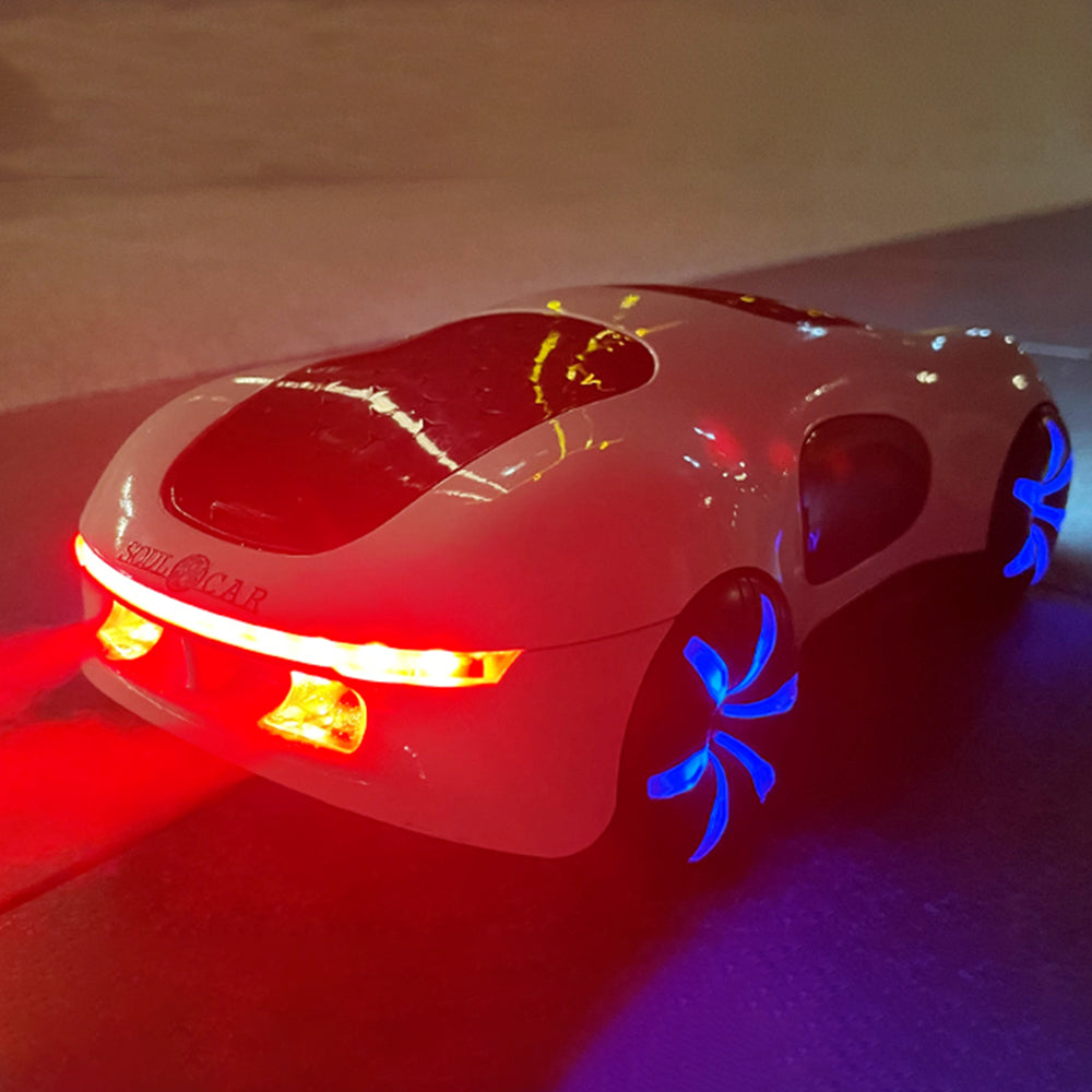 Remote Control Car LED Rechargeable Drifting Dual Spray RC Car Electric Stunt Car