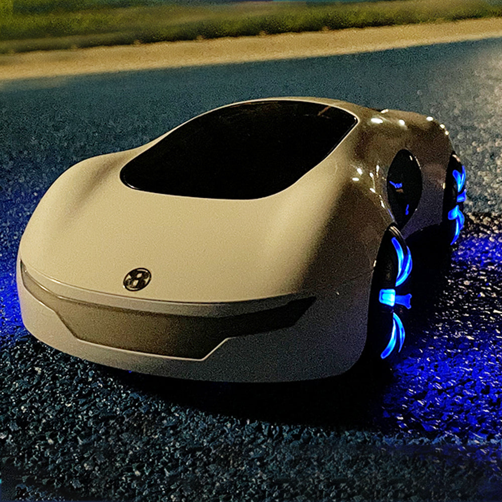 Remote Control Car LED Rechargeable Drifting Dual Spray RC Car Electric Stunt Car