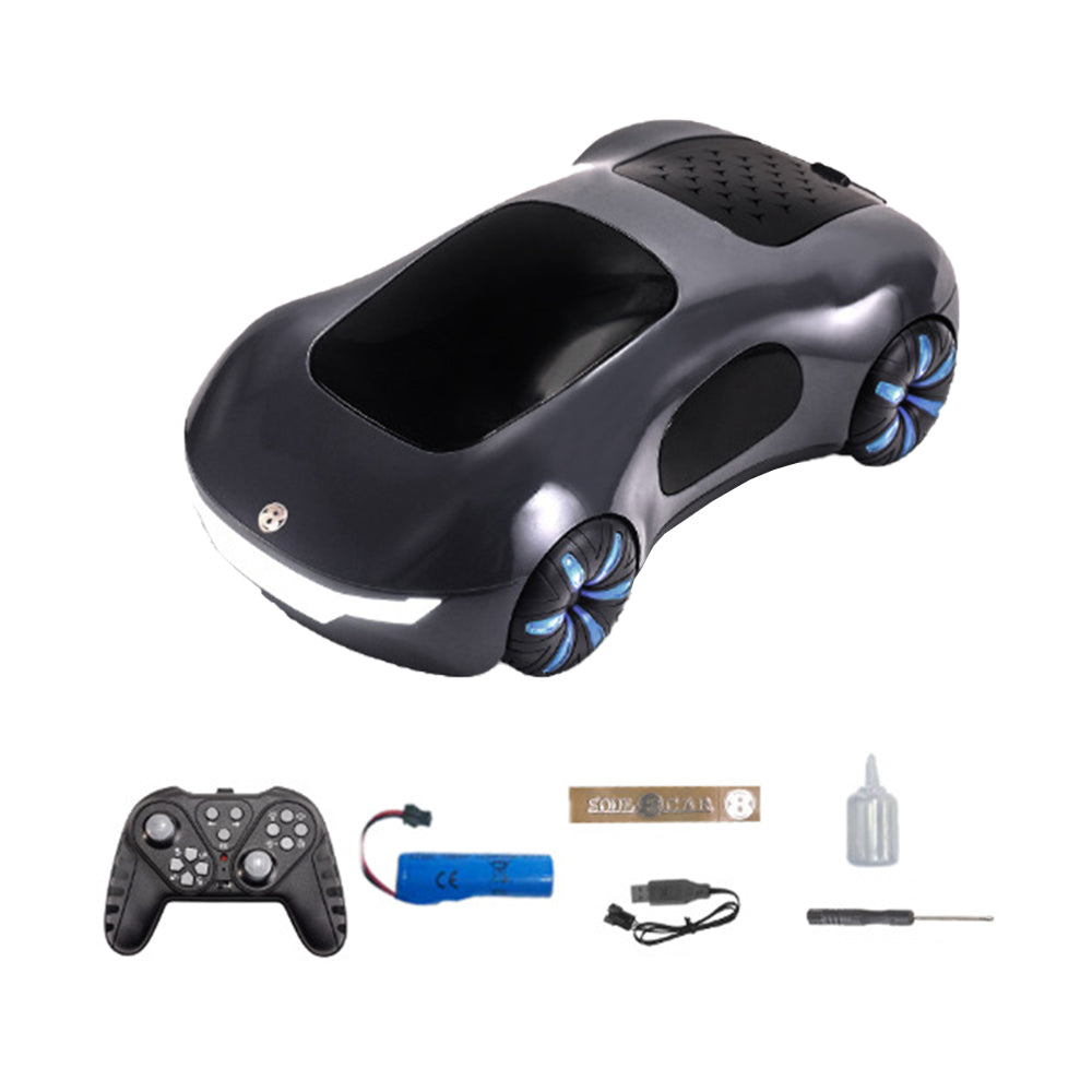 Remote Control Car LED Rechargeable Drifting Dual Spray RC Car Electric Stunt Car