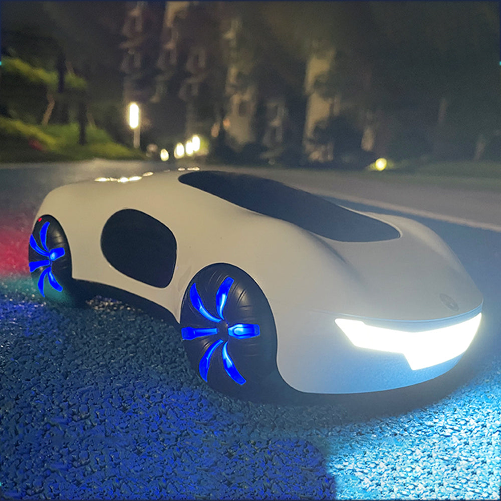 Remote Control Car LED Rechargeable Drifting Dual Spray RC Car Electric Stunt Car