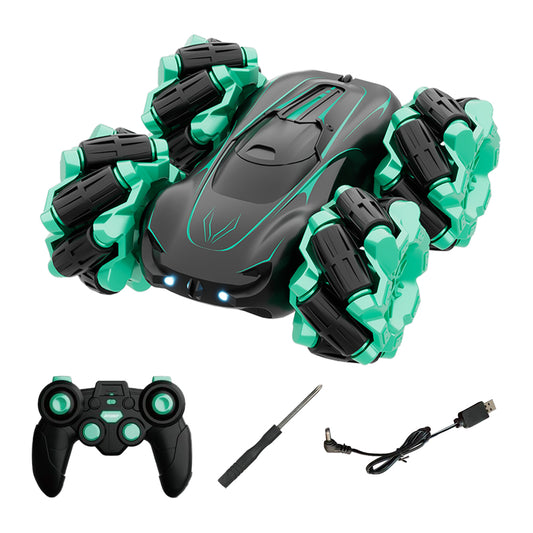 Remote Control Car Kids Toys Double Side Tumbling Off Road Vehicle Drift Stunt Car