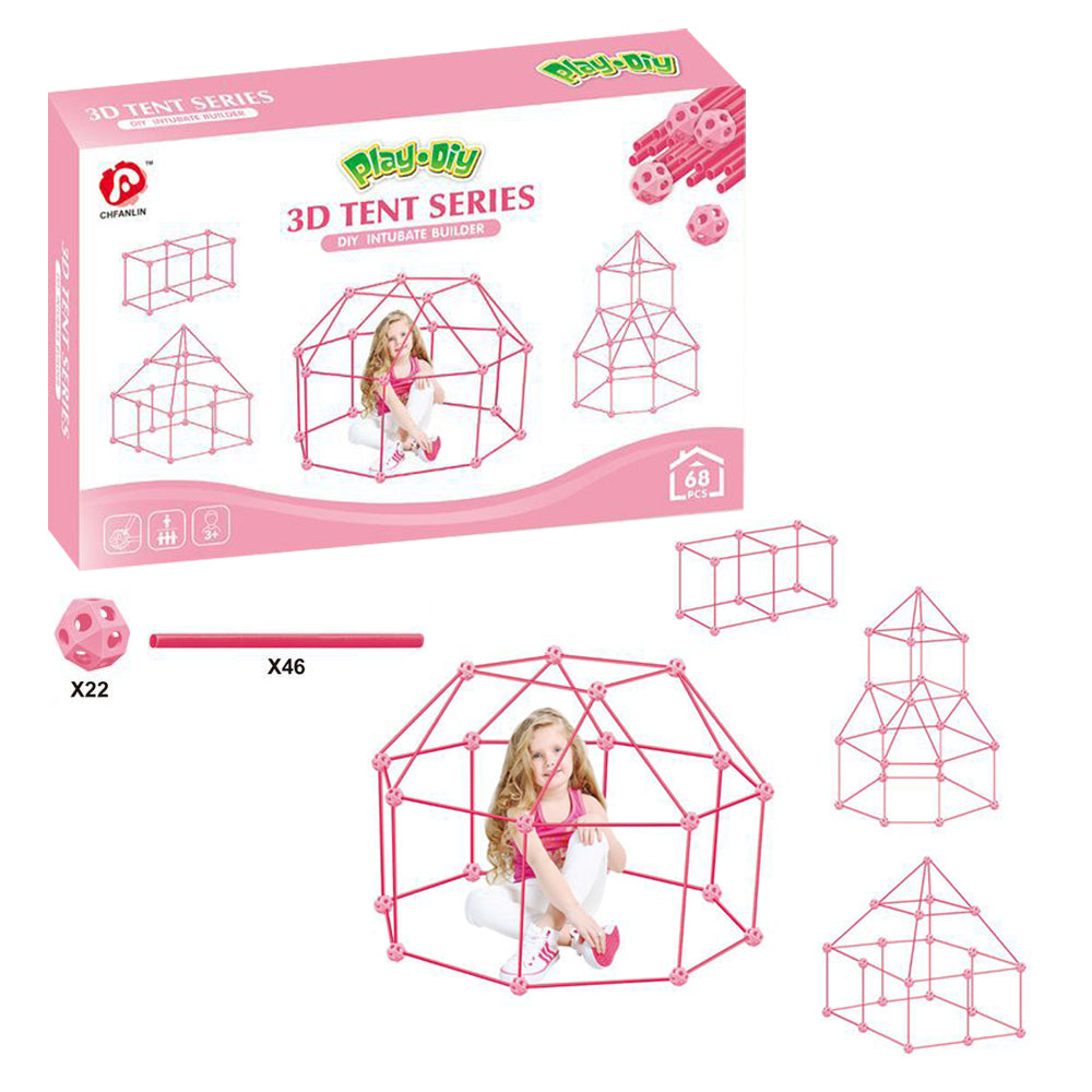 Kids DIY Creative Fort Building Toy Set