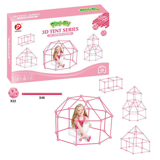 Kids DIY Creative Fort Building Toy Set