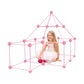 Kids DIY Creative Fort Building Toy Set