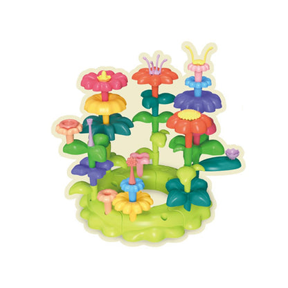 Flower Garden Building Toys DIY Gardening Toy Set