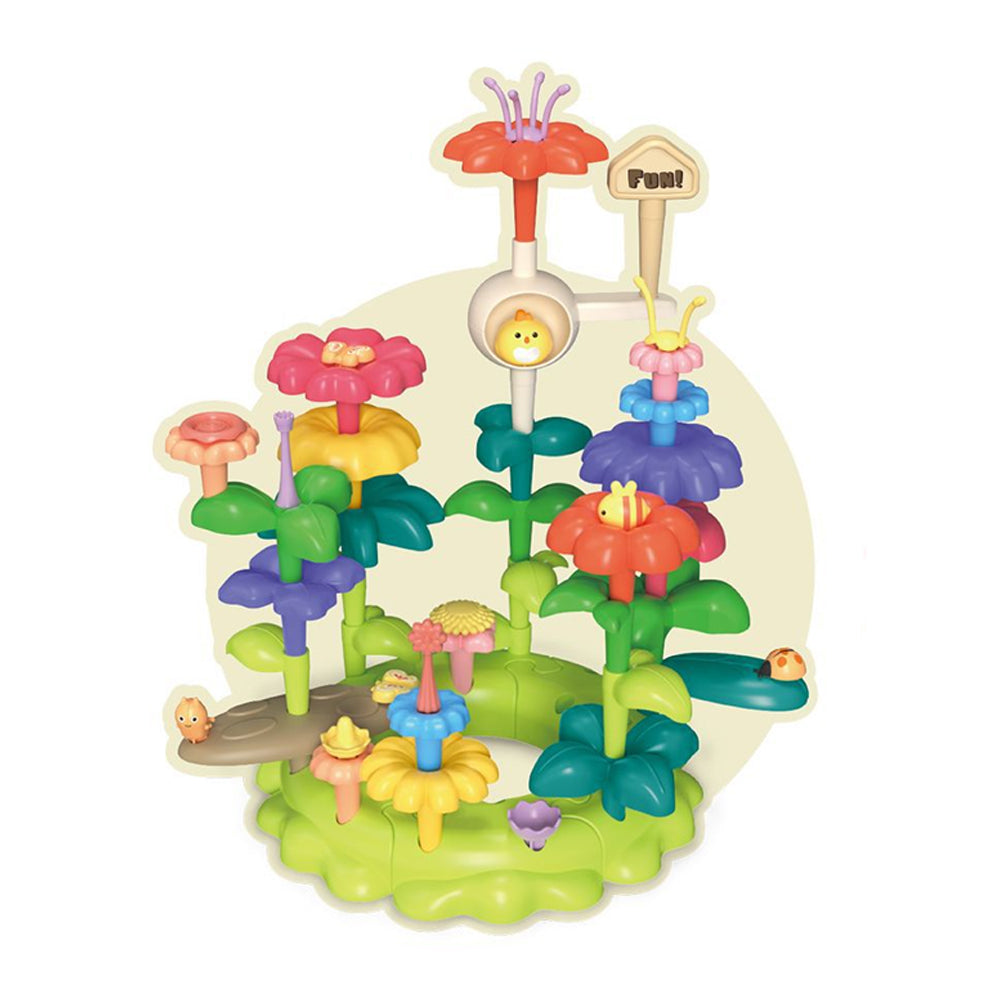 Flower Garden Building Toys DIY Gardening Toy Set