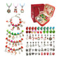 66Pcs Christmas Jewelry Making kit DIY Bracelet Charms with Jewelry Box