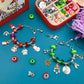 66Pcs Christmas Jewelry Making kit DIY Bracelet Charms with Jewelry Box