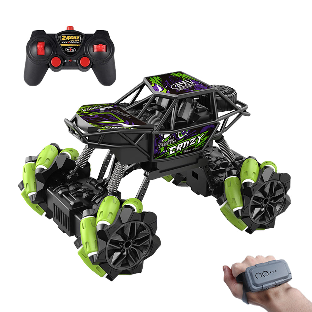 Remote Control Car 2.4GHz High Speed All Terrains Monster Off Road RC Car Toy-RC Car+Remote Control+Watch Remote Control