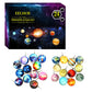 Christmas 24 Days Toy Set Universe Galaxy Planet Advent Calendar