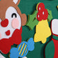 Reusable DIY Felt Christmas Tree Set with Removable Ornaments Xmas Decorations