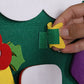 Reusable DIY Felt Christmas Tree Set with Removable Ornaments Xmas Decorations