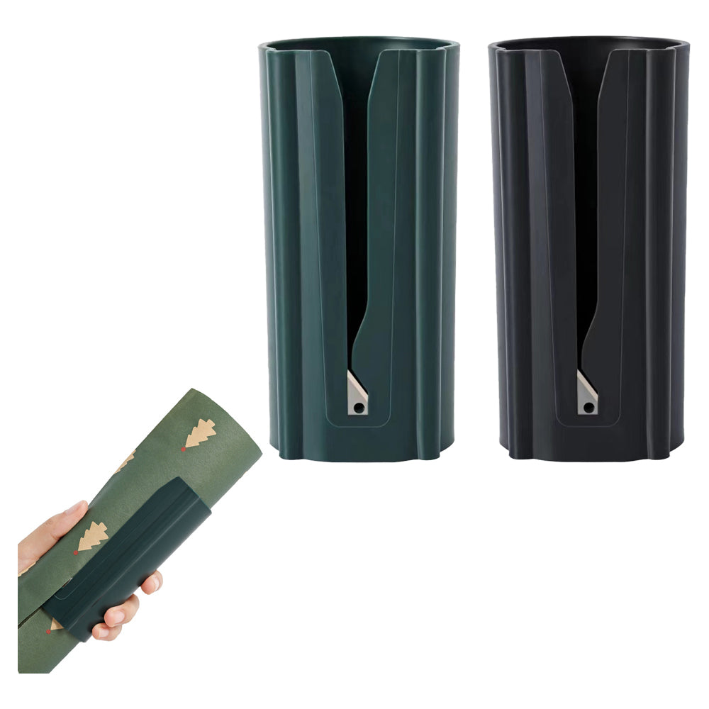 2Pcs Christmas Wrapping Paper Cutter Slitter Cutter