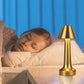 Rechargeable Led Table Lamp Touch Dimmable Desk Lamp Night Light-Trapezoid