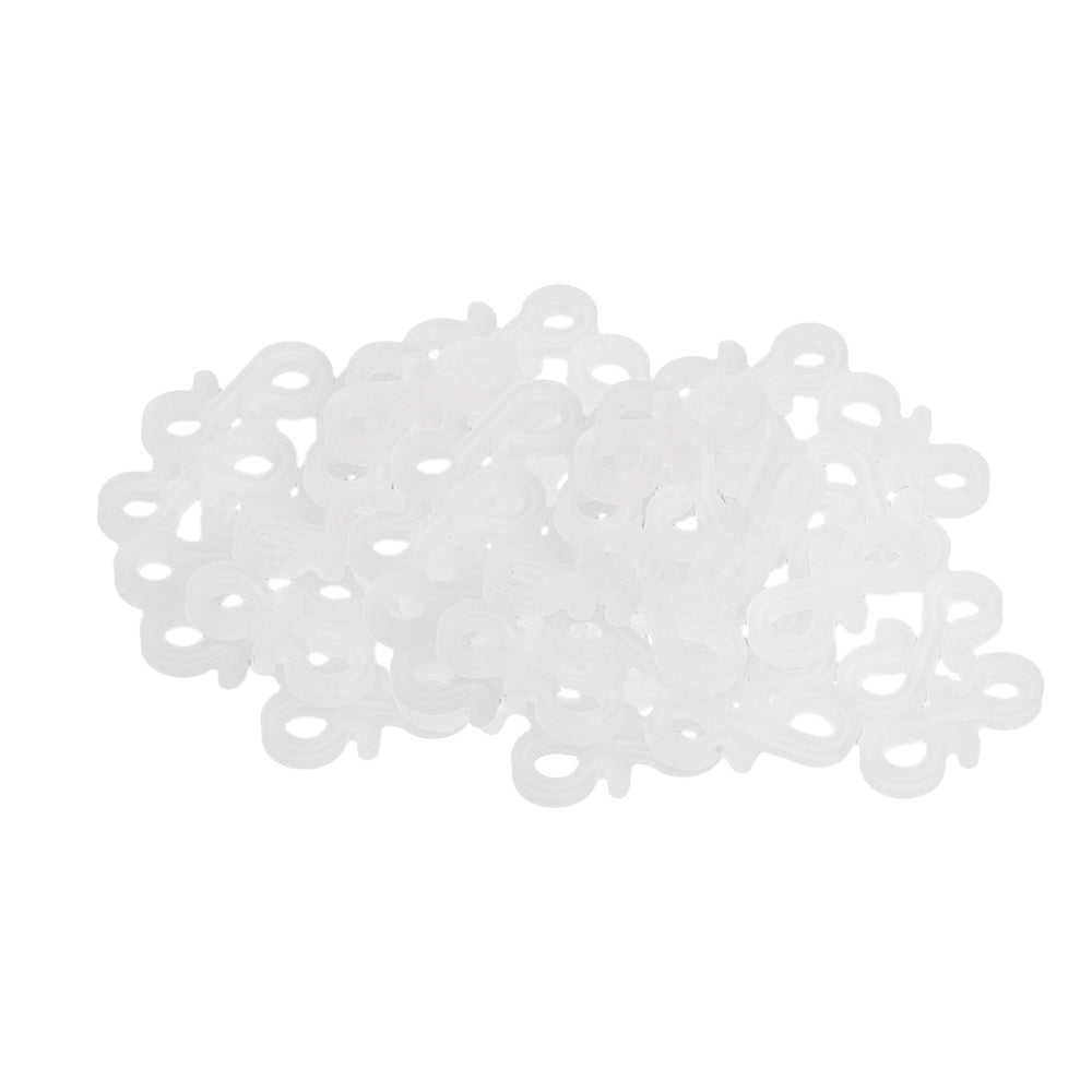 100 PCs Christmas Light Hooks Light Clips for Christmas Party Outside String Light Decoration-Style 2