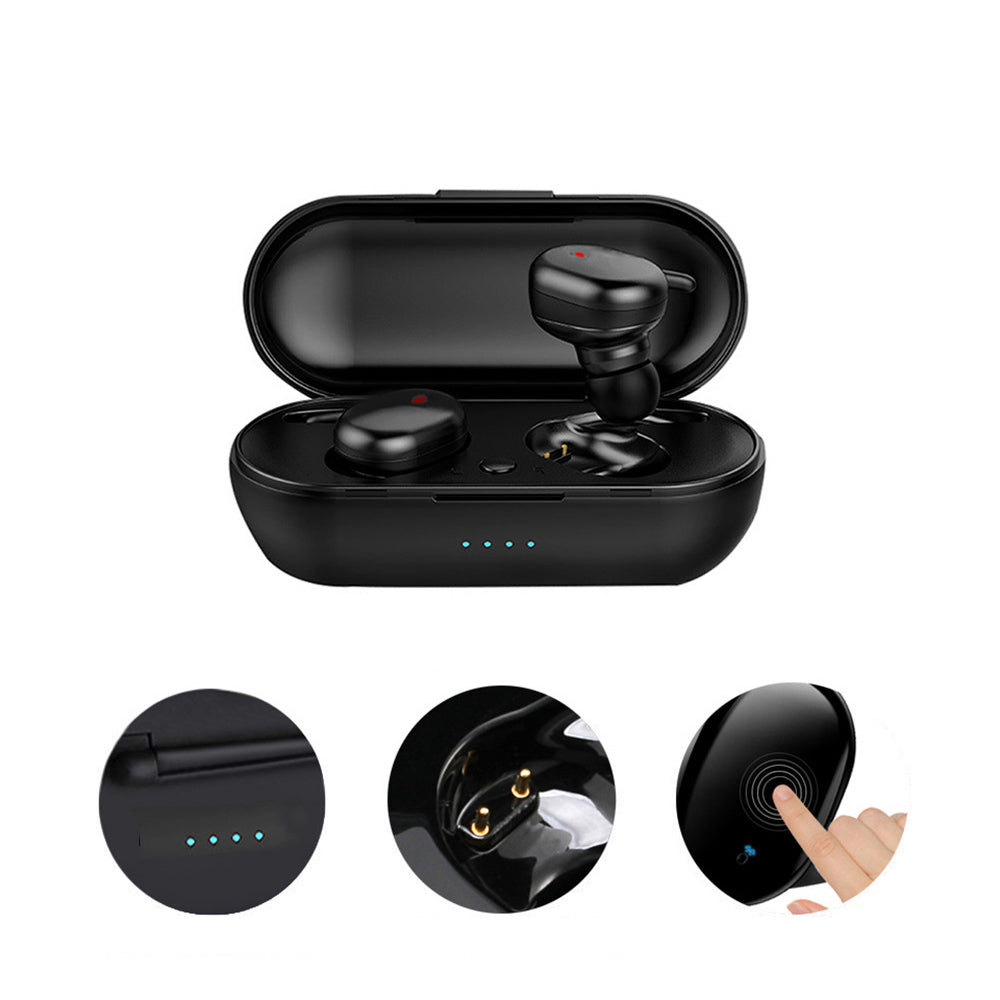 Bluetooth 5.0 Wireless Headphones TWS Earphones In Earbuds With Charging Case