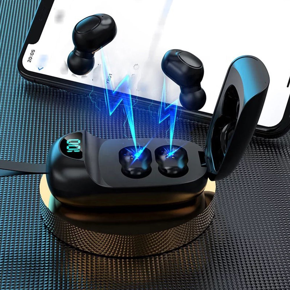 Bluetooth 5.0 Headset TWS Wireless Earphones Mini Earbuds Stereo Bass Headphones