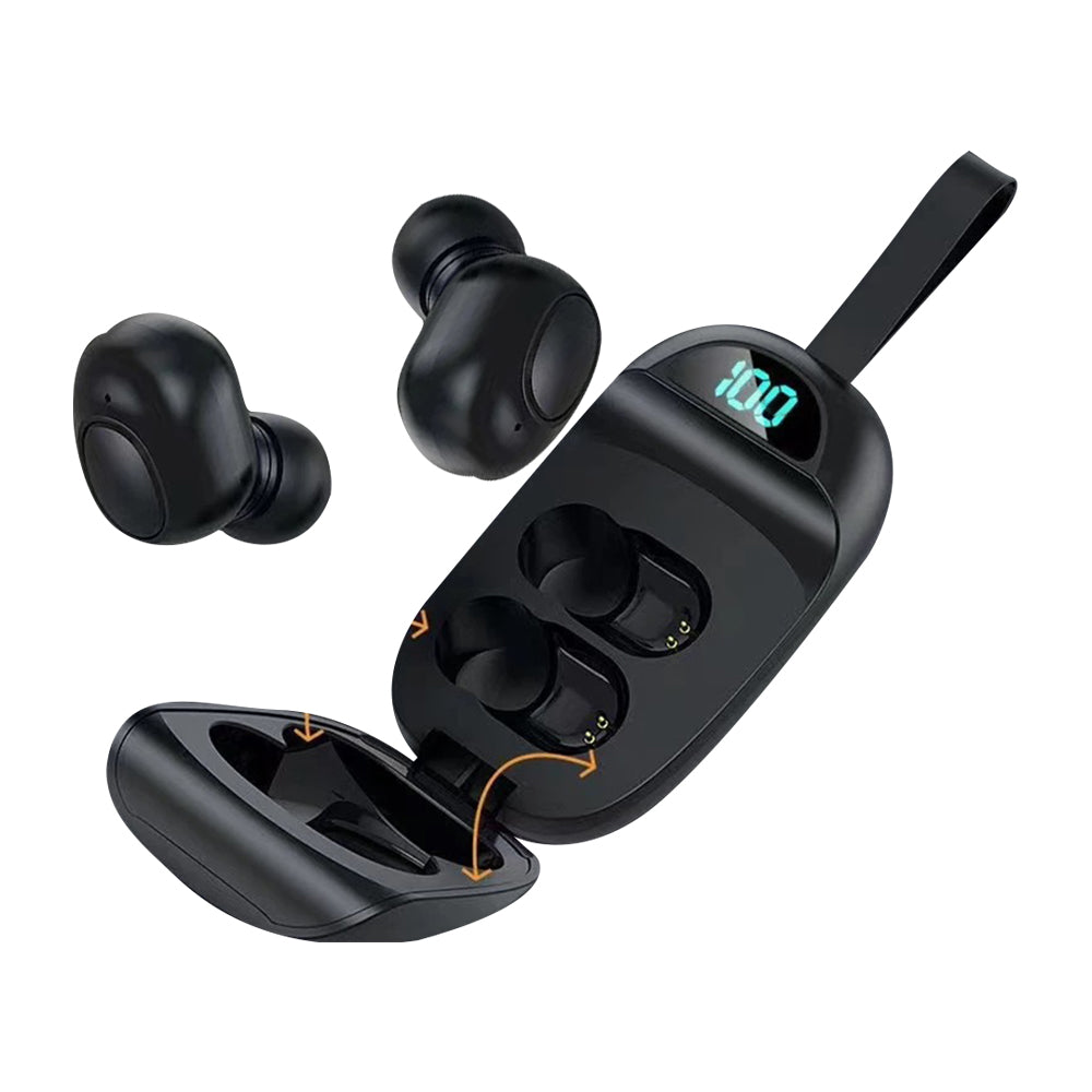 Bluetooth 5.0 Headset TWS Wireless Earphones Mini Earbuds Stereo Bass Headphones