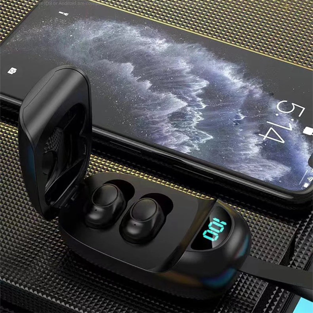 Bluetooth 5.0 Headset TWS Wireless Earphones Mini Earbuds Stereo Bass Headphones
